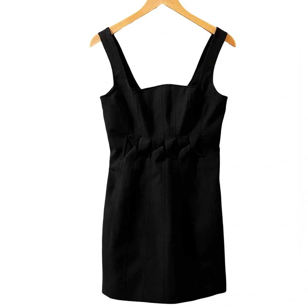 Acler Dress Newbewick Cutout Mini Sz 4 - Picture 2 of 16